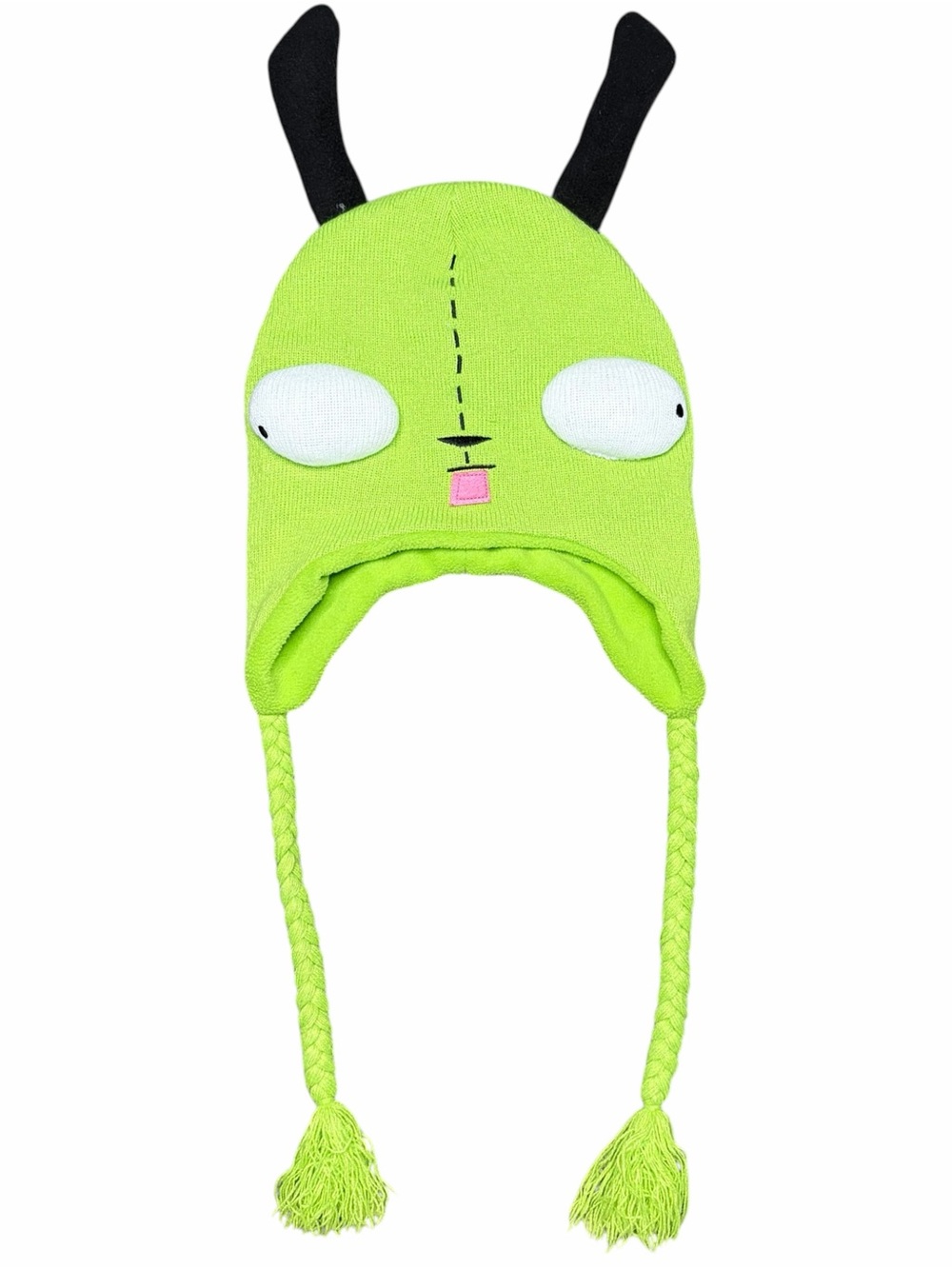 Invader Zim GIR Beanie Hat with Tassels
